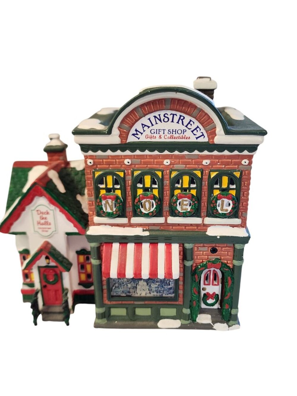 Dept 56 Snow Village Main Street Gift Shop 1997 Christmas House New Light No Box